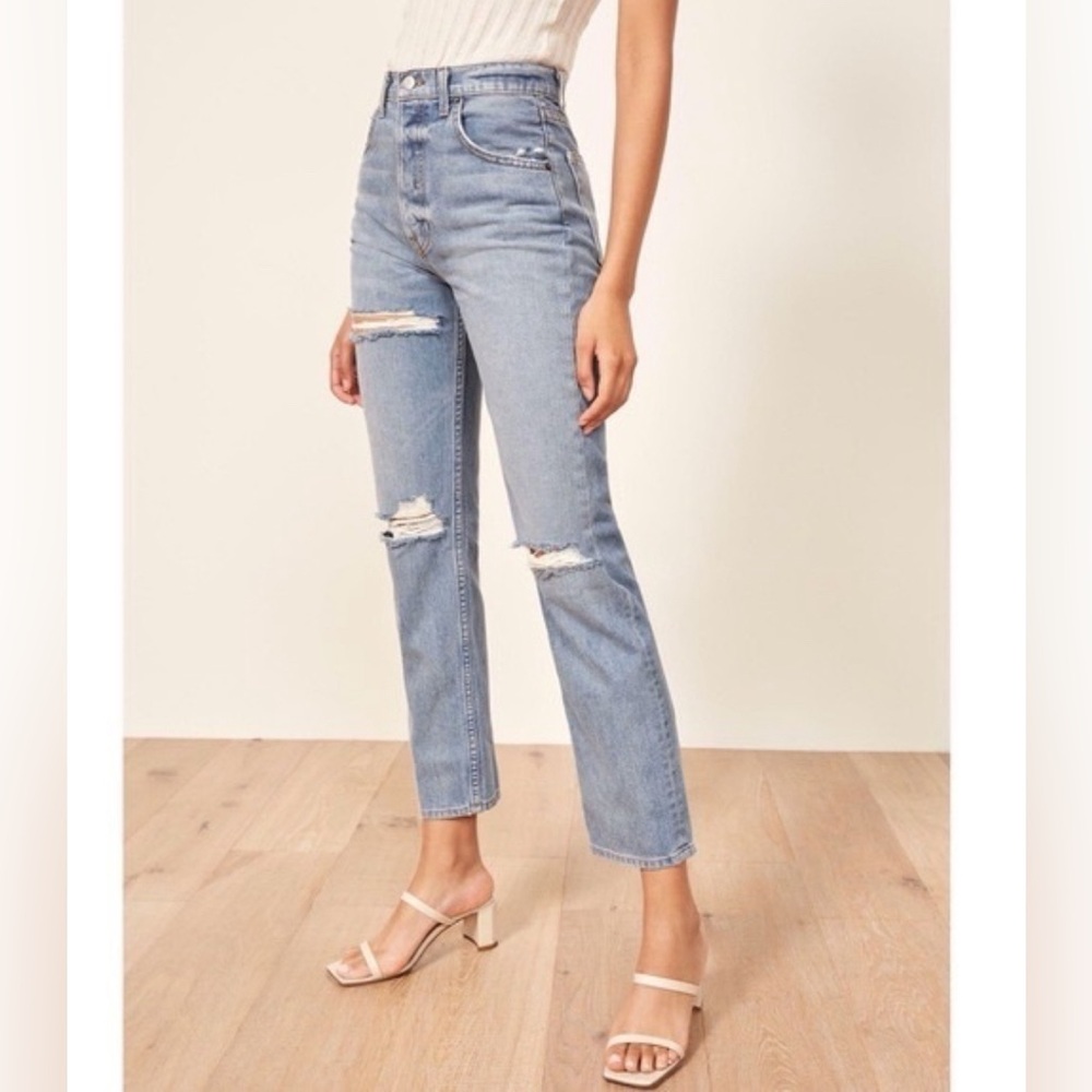 SOLD Reformation Cynthia High Rise Relaxed Jeans